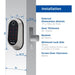 SAMSUNG SHP-A30 Smart WiFi Deadbolt - The Keyless Store