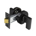 Windsor Mini Lever Latch Set Round Rose - Ideal for entry doors with digital lock and pull handles - The Keyless Store