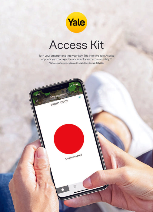 Yale Assure Keyed Digital Deadbolt  with Yale Access Kit Combo - The Keyless Store