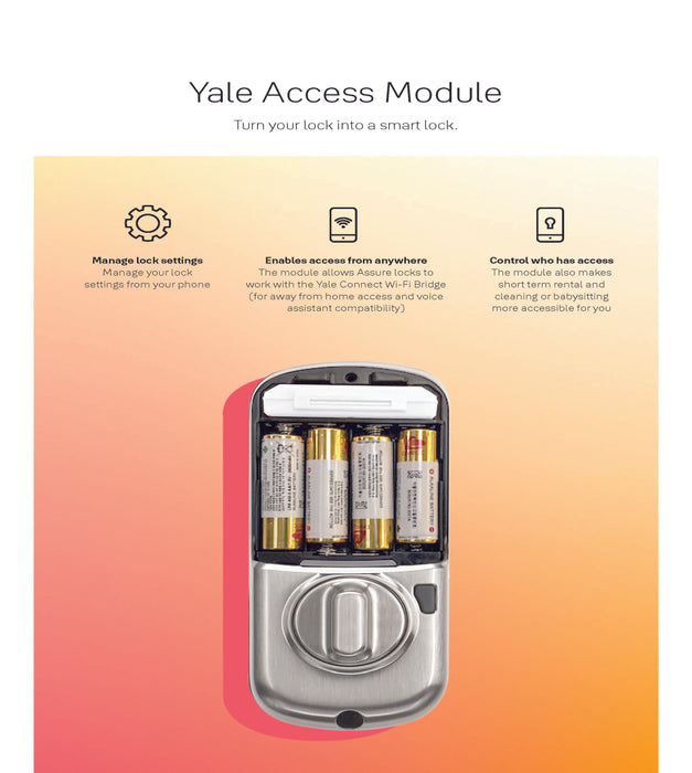 Yale Access Kit With Connect Bridge And Module For Yale Assure Locks - The Keyless Store