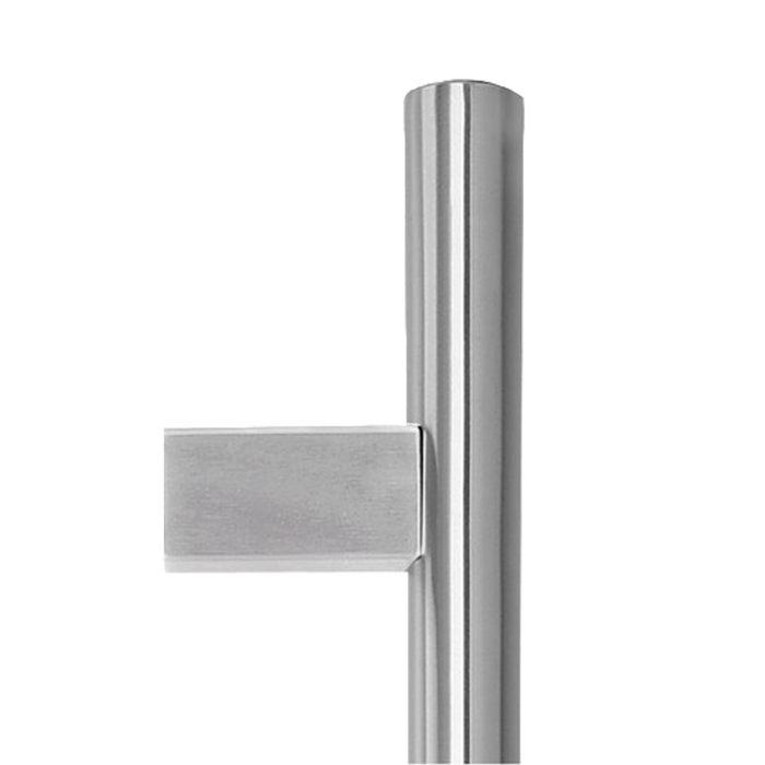Lockwood 141 Entrance Pull Handles With 300m Centers Stainless Steel - The Keyless Store