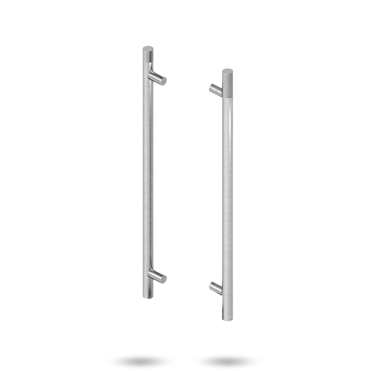 Lockwood 142 Entrance Pull Handles With 600m Centers Stainless Steel ...