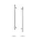 Lockwood 142 Entrance Pull Handles With 600m Centers Stainless Steel - The Keyless Store