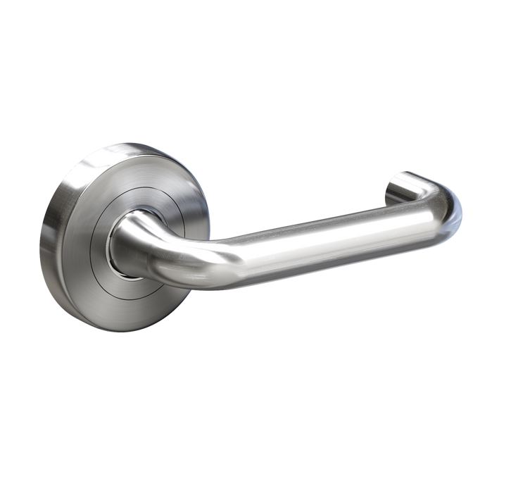 Schlage Form Series Alpha Door Lever Solid Stainless Steel 304 - The Keyless Store